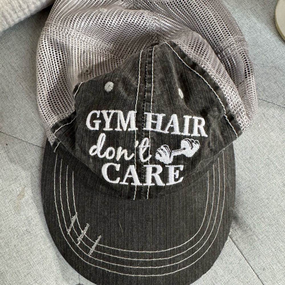 Katydid Black and Gray Trucker Hat